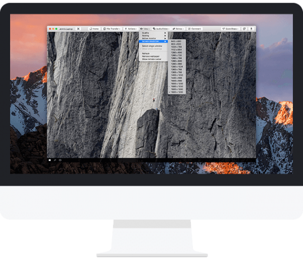 TeamViewer远程协助    苹果Mac